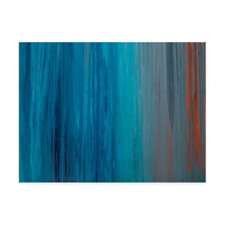 Trademark Fine Art Teodora Guererra 'Drenched In Teal Ii' Canvas Art, 35x47 WAG13904-C3547GG